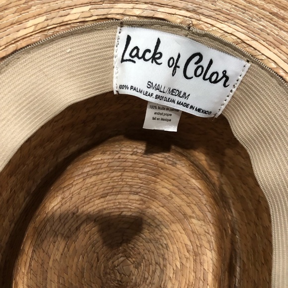 Lack of Color Straw Sun hat - Picture 2 of 3